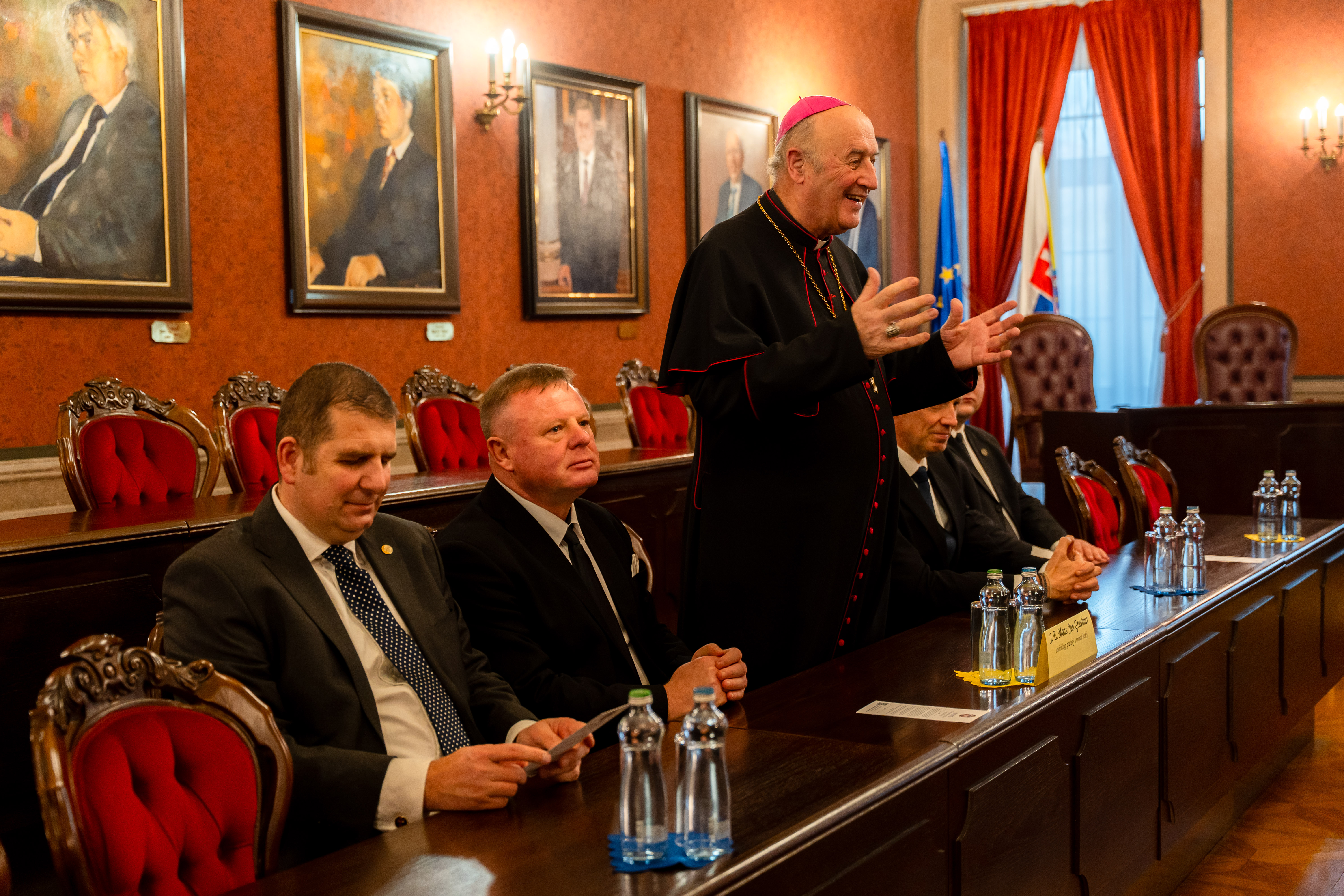 Prijatie prazskeho arcibiskupa Mons. Jana Graubnera -6